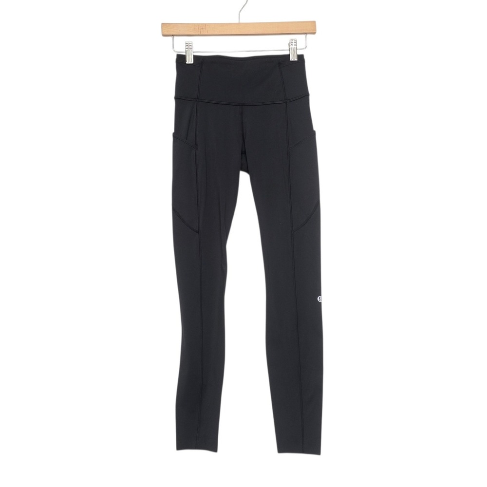 Lululemon Fast and Free High-Rise Tight 28" Workout Leggings LW5CFSS Size 4